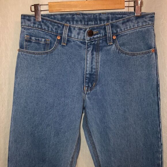Rocker Denim 32 x 29 Vintage Wash Straight Jeans - Picture 3 of 11